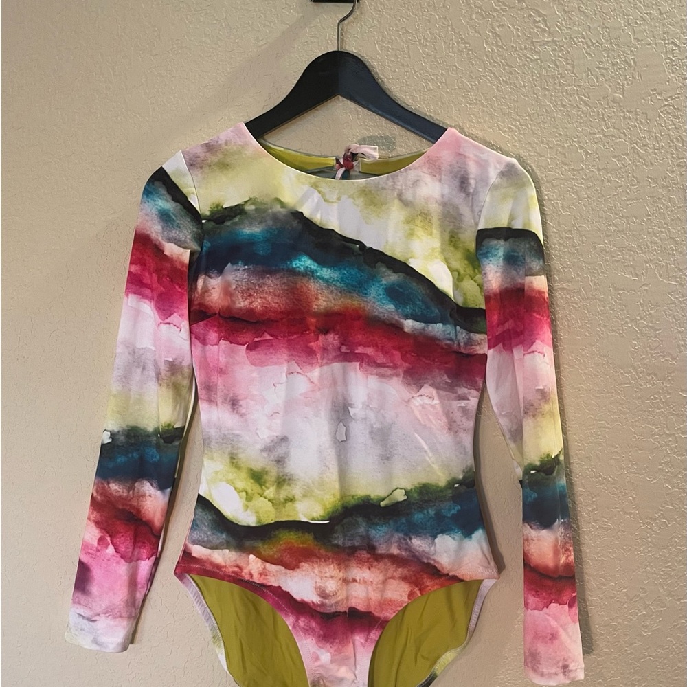 CALIA Multicolor Long Sleeve One Piece